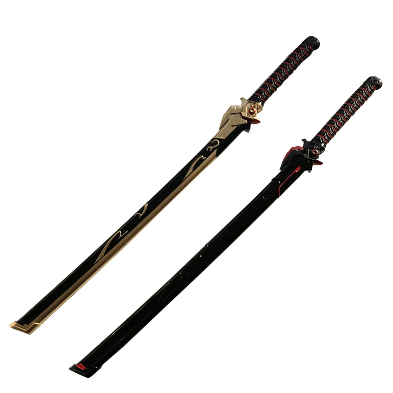 Overwatch Косплей-игра 106 см нож-футляр Genji злого духа Shimada Katana ролевая игра PU модель