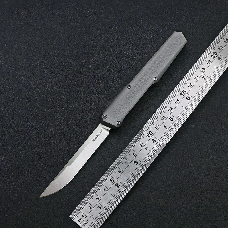 Nimoknives &amp Fat Dragon Slenderman SLM OTF уличный тактический нож D2 лезвие авиационная рукоятка |