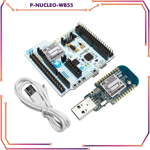 Original P-NUCLEO-WB55 Development Kits ARM BLE Nucleo package including USB dongle and Nucleo-68 with STM32WB55 MCUs 100% new