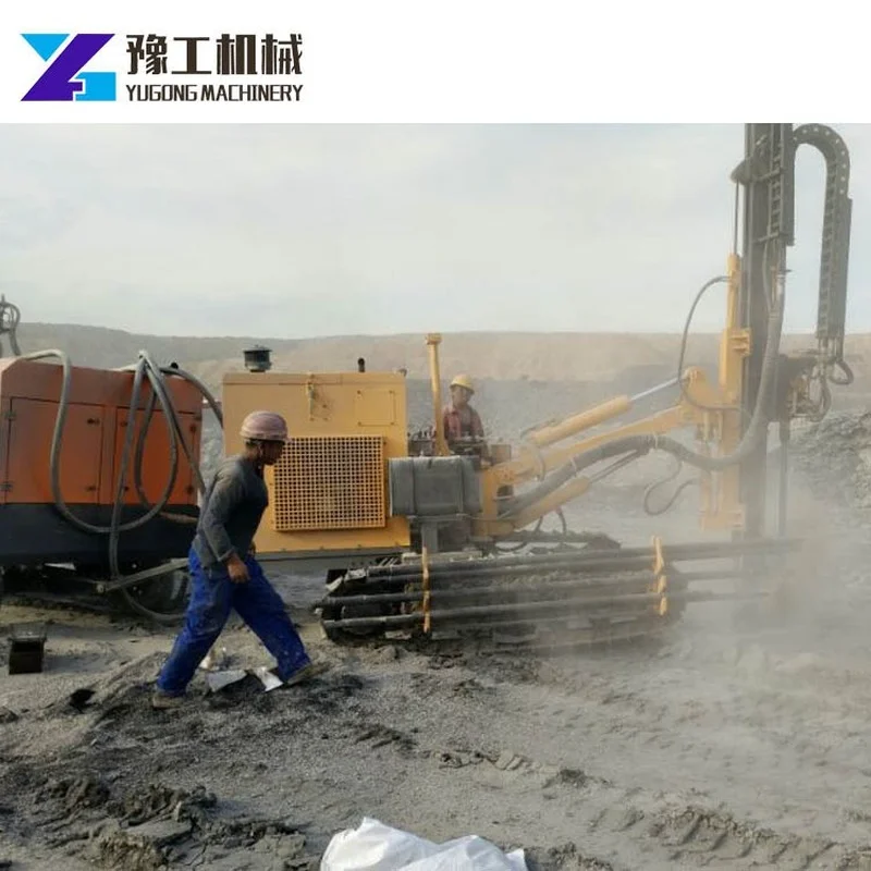 Гусеничная установка для ударного бурения YUGONG вниз