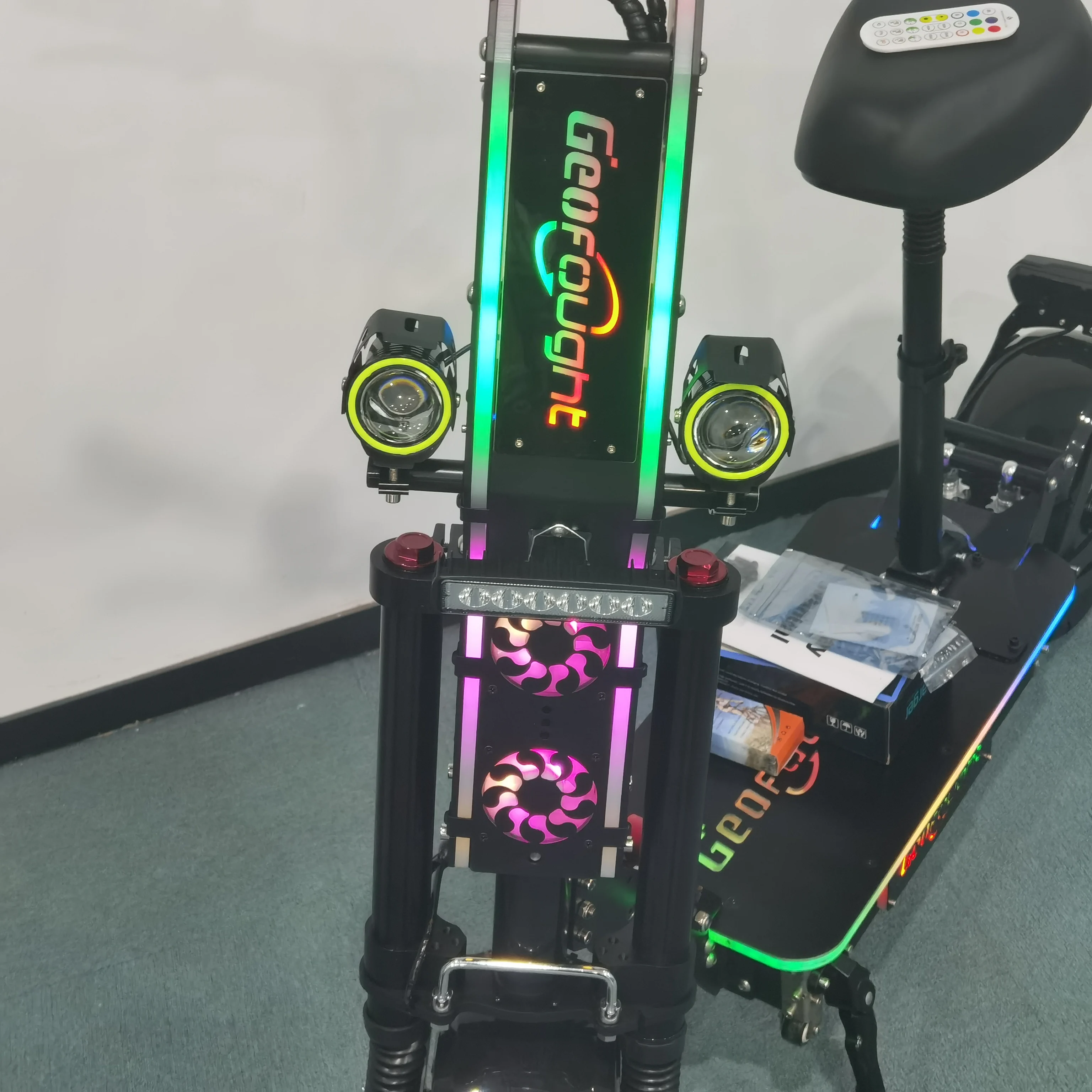 G14 13-дюймовая дорожная шина 72 В 10000 Вт 30-100 Ач аккумуляторный электрический скутер