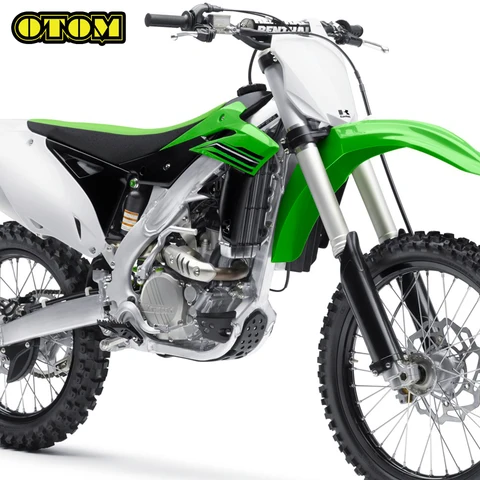 Для KAWASAKI мотоциклетная рама двигателя, защитная крышка, защитные пластины KX250F 2009-2020, внедорожные аксессуары для пит-байков, часть