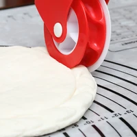 pizza pastry cutter pastry pie decoration cutter plastic wheel roller for pizza pastry pie crust baking cutter pizza shovel