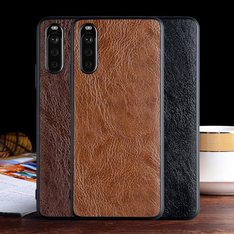 

Luxurious leather case for Sony Xperia 10 III with Business design and TPU+PC 2in1 material ,case for sony 10 III cover