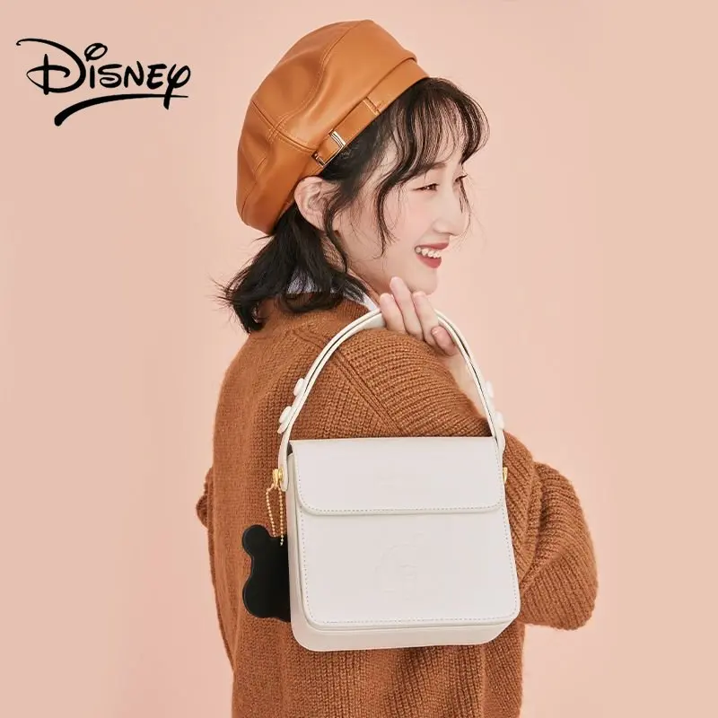 Disney Pooh Bear Female Shoulder Bag Light Luxury Shoulder Bag Niche Handbag Birthday Gift Underarm Bag To Girlfriend