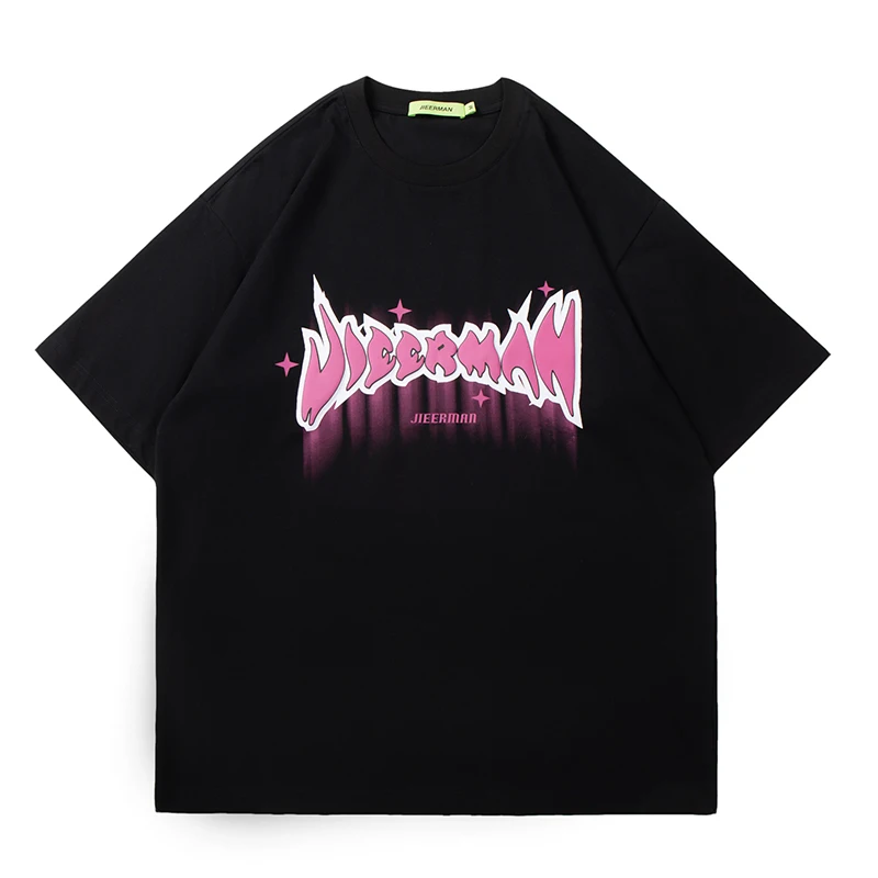 

Hip Hop Men Streetwear T-Shirt Harajuku Letter T Shirt 2022 New Summer Short Sleeve Tshirt Cotton Casual Tops Tees Men Clothes
