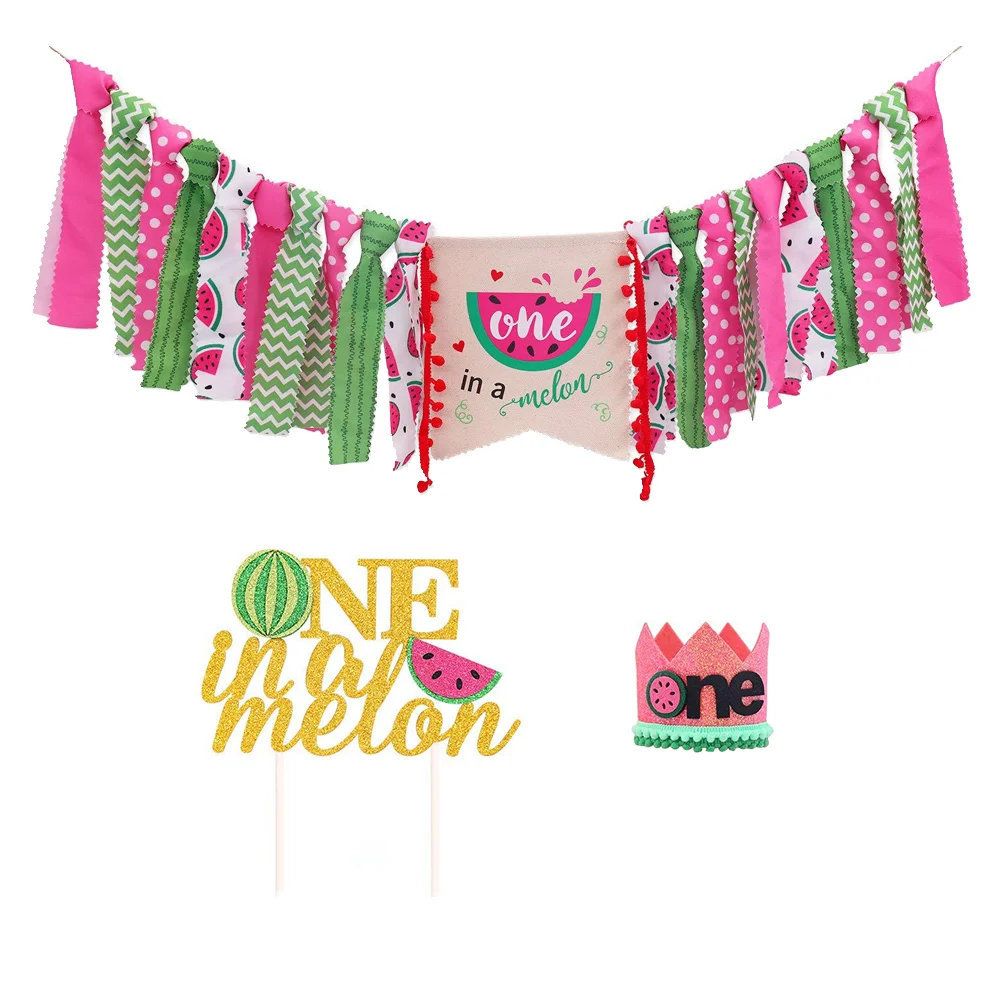 

Birthday Baby Banner Party 1St Garland Number Photo Cake Shower Tiara Picks Decorations Topper Toppers Cupcake Pet Hat Hanging