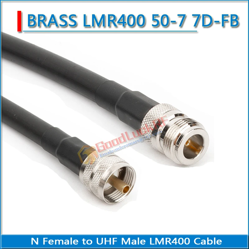 L16 N Женский к PL259 SO239 PL-259 SO-239 UHF мужской коаксиальный разъем LMR400 RG8 RG8U RG8/U SYWV50-7 7D-FB