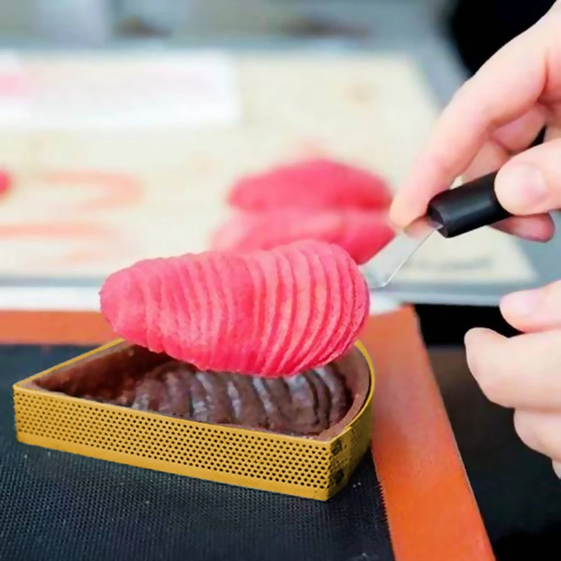 Кольцо для торта в форме веера кольцо с отверстиями трех заворотах | Дом и сад