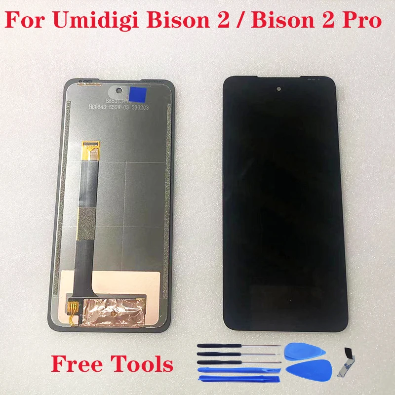 

ЖК-дисплей для Umidigi Bison 2, сенсорная стеклянная панель, дигитайзер экрана в сборе для ремонта экрана Umidigi Bison 2 Pro, оригинал