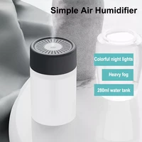 mini humidifier usb ambience light silent portable sprayer small aromatherapy diffuser cool mist atomizer for home car