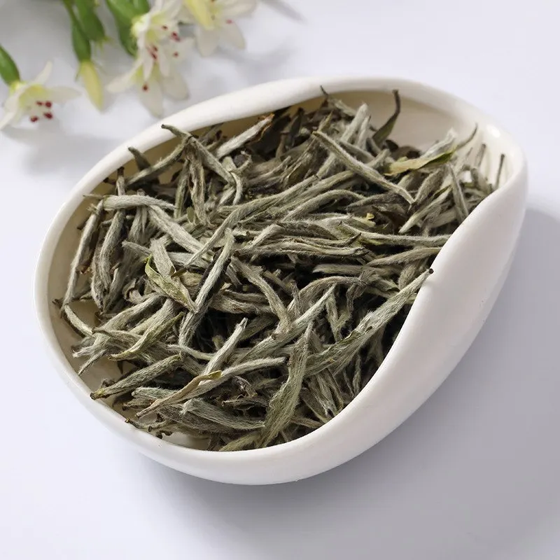 

2022 Baihao Yingzhen bai Grade Baihaoyinzhen Серебряная игла для веса свободная Китайская натуральная Органическая еда без чайника