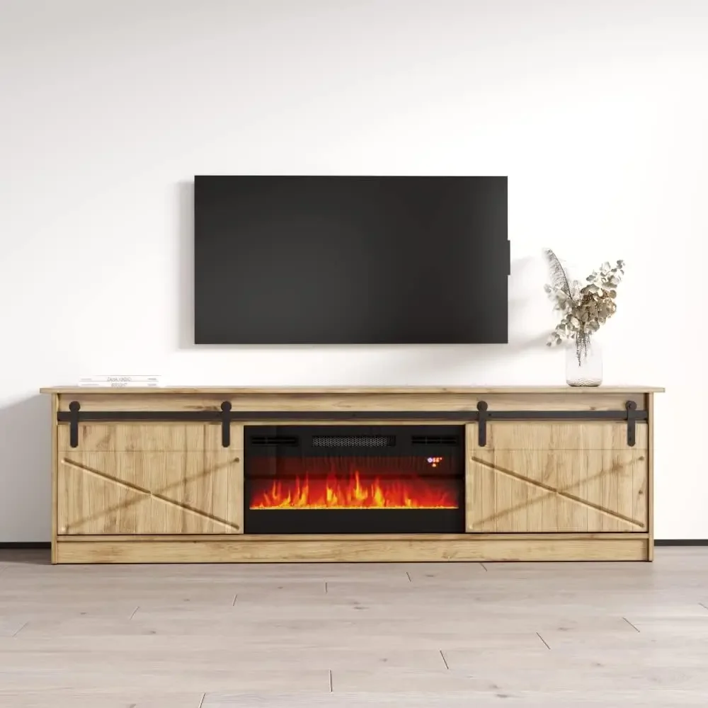 Каминная подставка под телевизор для телевизоров с диагональю до 90 дюймов