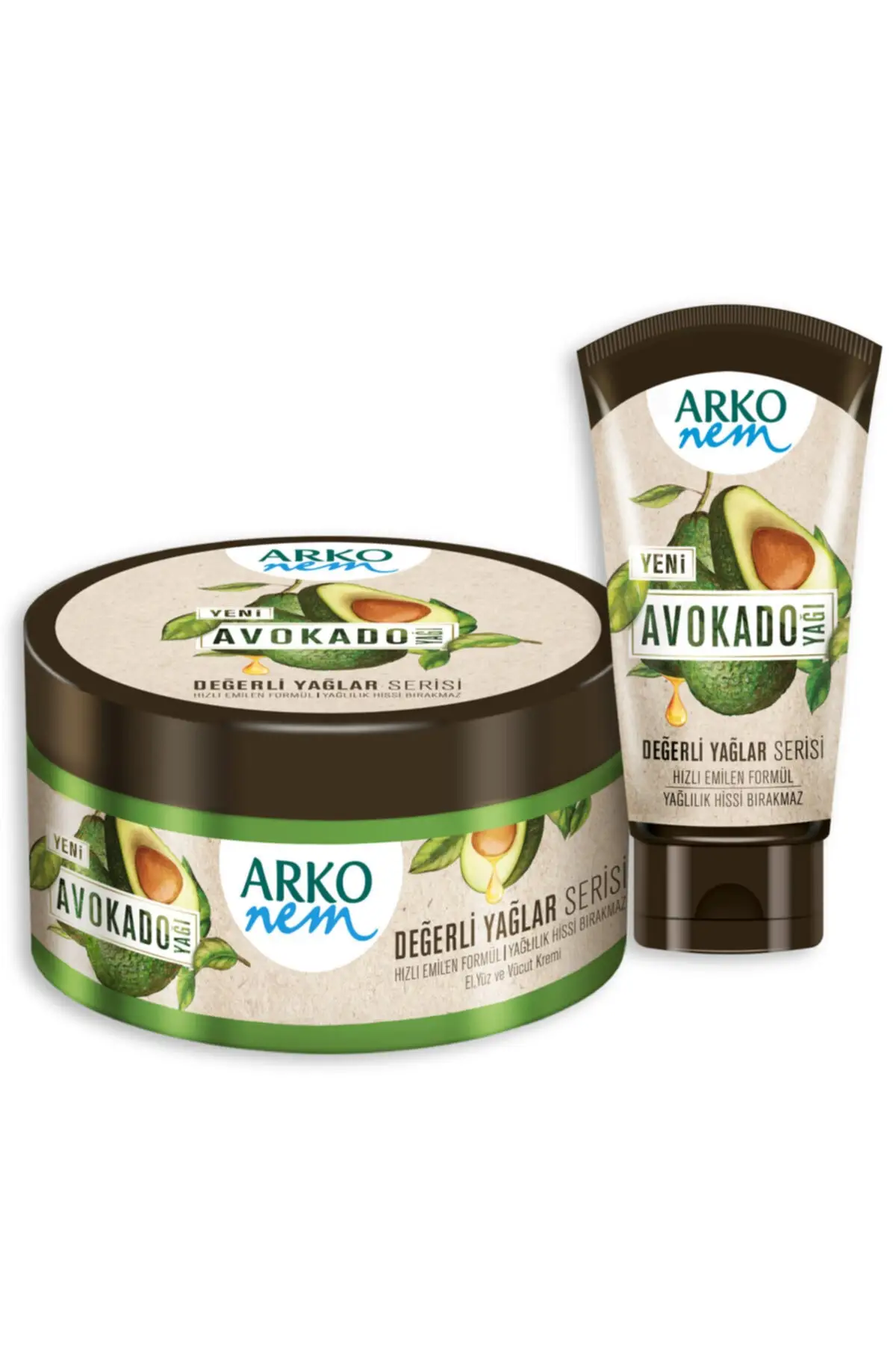 

Moisture Valuable Oils Avocado Oil Hand And Body Cream 250 ml & 60 ml DGRAV