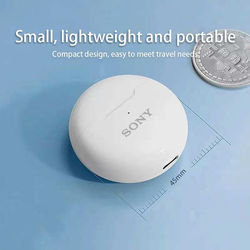 Фото Оригинальная беспроводная Bluetooth-гарнитура Sony Pro6, беспроводные наушники Hi-Fi TWS, Hi-Fi стереозвук, водонепроницаемые спортивные наушники с микрофоном №1