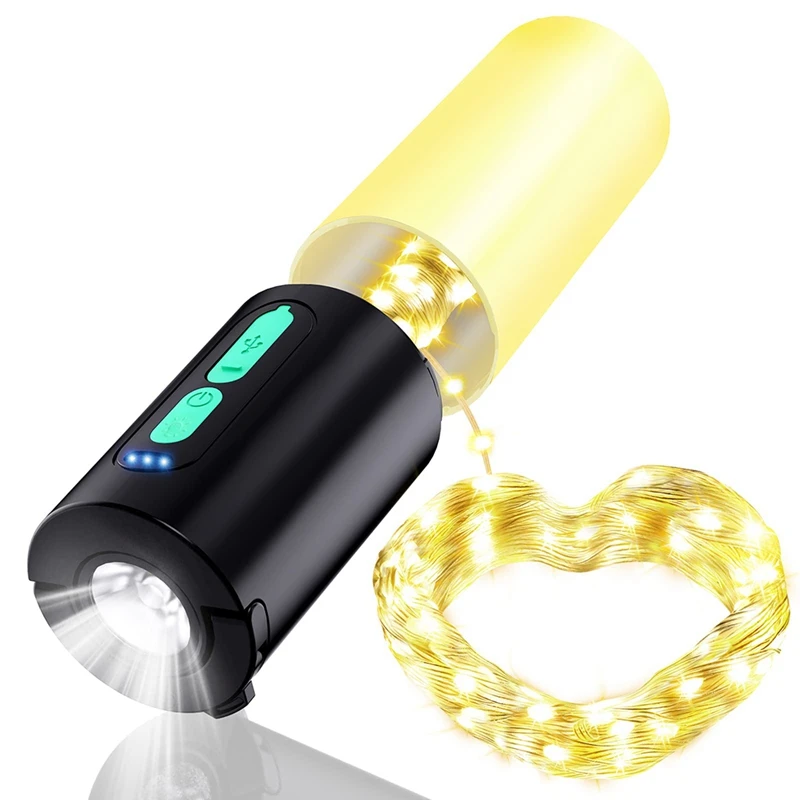 

Camping String Lights Camping Lights 7 Light Modes Waterproof For Outdoor Hiking