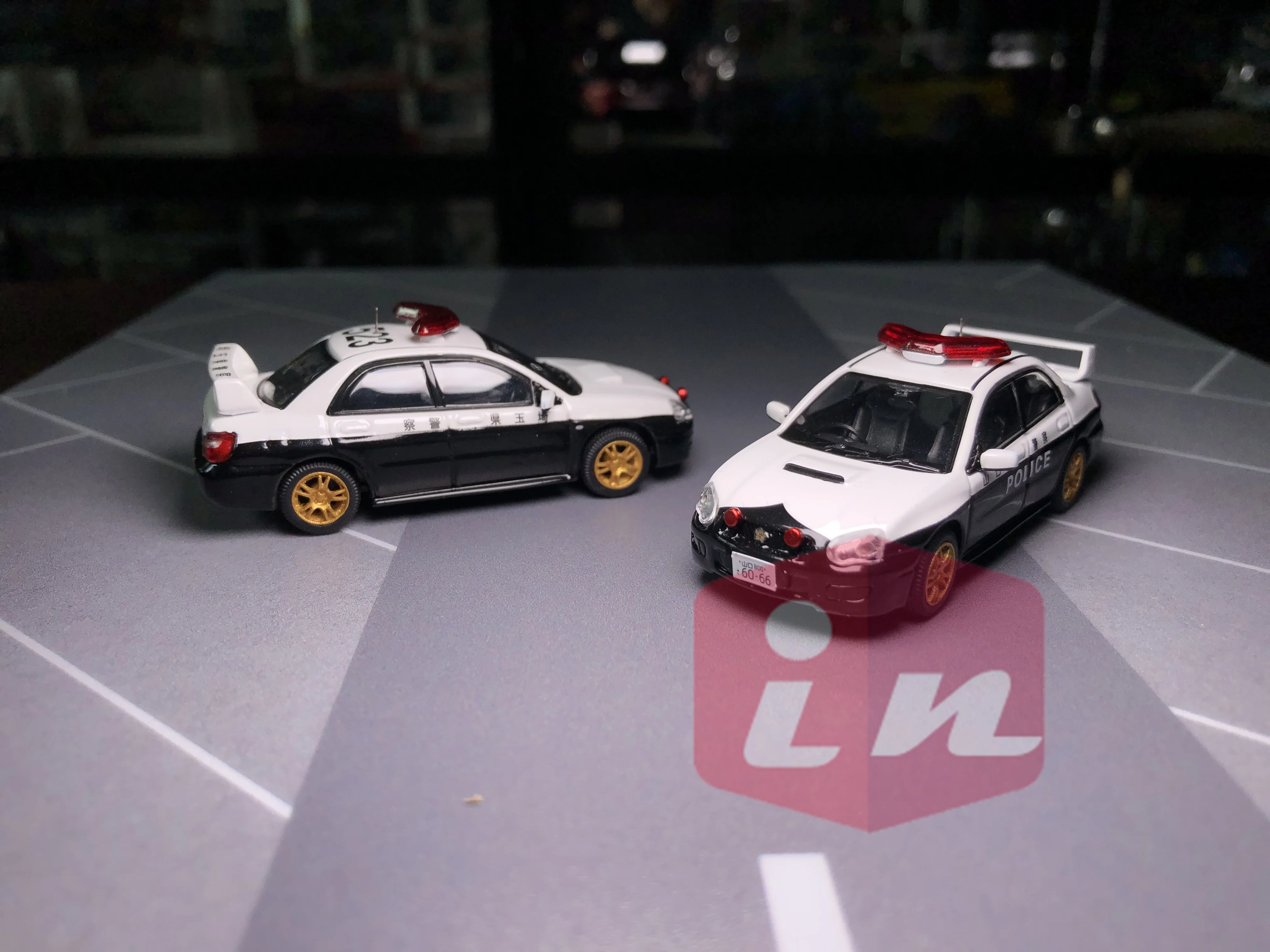 

MC64 1/64 Impreza Yamaguchi polic литые модели автомобилей Коллекция ограниченный выпуск хобби игрушки