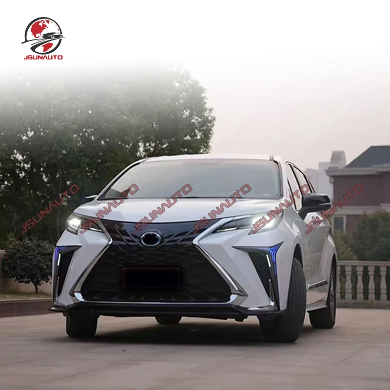 Новое поступление для Toyo Sienna 21-23 конверсионный стиль JS передний бампер задний
