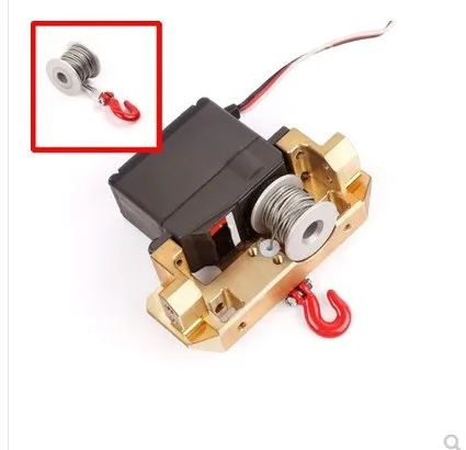 1 компл. Rc 25t серволебедка барабан трейлер крюк сцепка для 1/10 Гусеничный