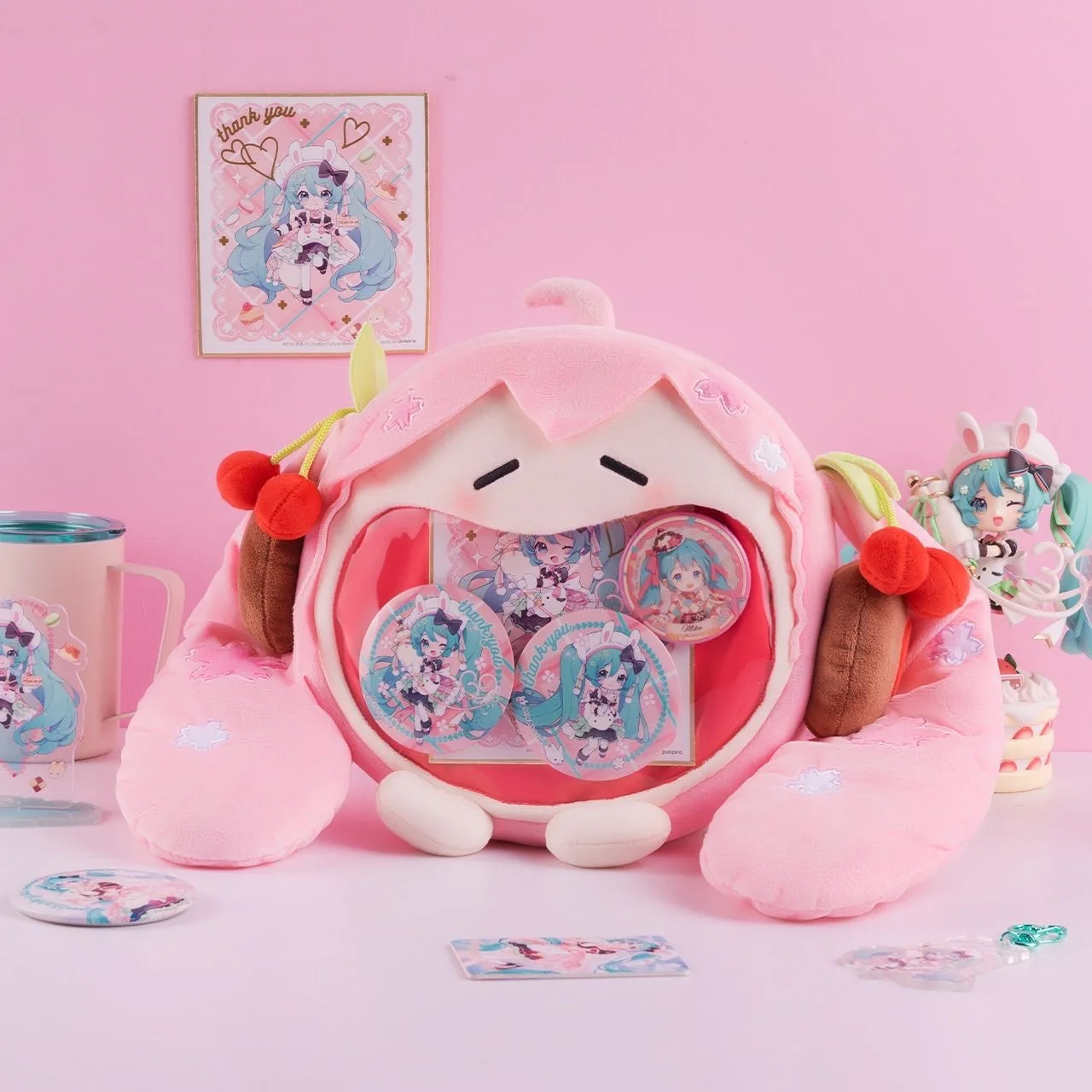 Sakura Miku Itabag Mini Ita Bag Women Men Backpack Vocaloid Cosplay Crossbody Shoulder Bags Anime Hatsune Back Pack Original