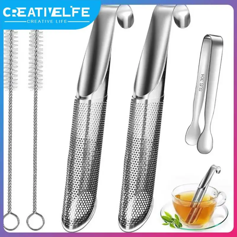 

Stainless Steel Tea Infuser Tea Diffusers with Tea clip Tea Strainer for Mug Filter for Puer loose Tea Herb Tea Tools Accessory