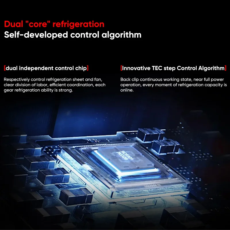 OnePlus 27W Freezing Point Cooling Back Clip High Power Low Noise Double Refrigeration Mobile Phone Game Cooler For OnePlus 11