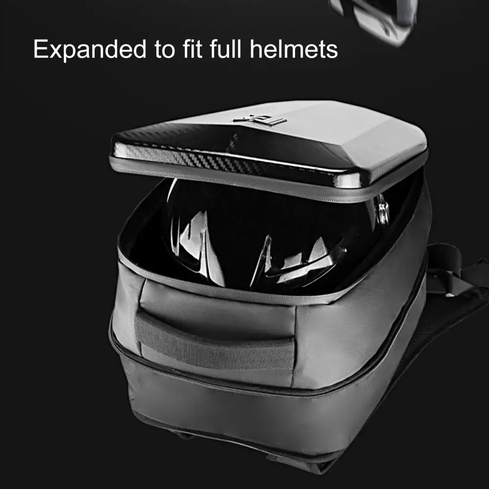 

with Charge Port Stereo Handle Carbon Fiber Pattern Riding Backpack for Riding