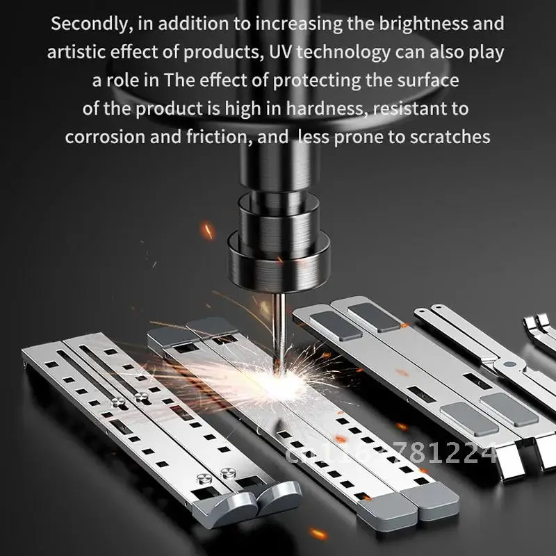 Регулируемая алюминиевая подставка для ноутбука KKXA N8 Macbook Air Pro ПК планшета