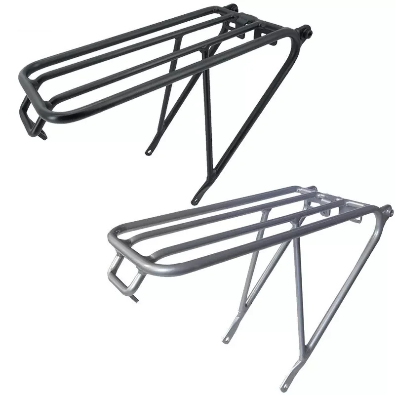 

Folding bicycle rear rack for brompton 3sixy aluminum composite standard rack