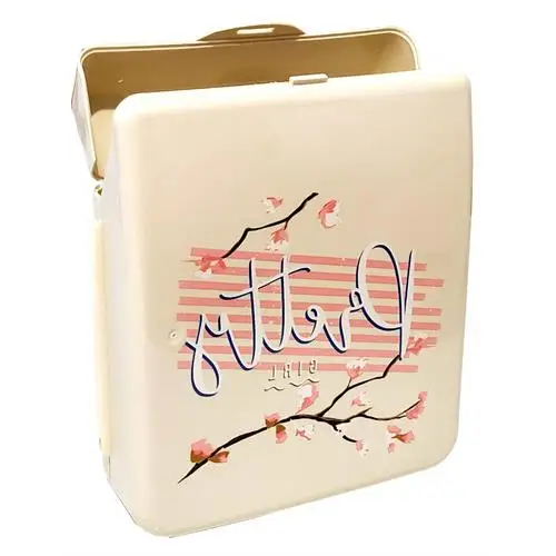 

Transforcion sanitary pad and mask box