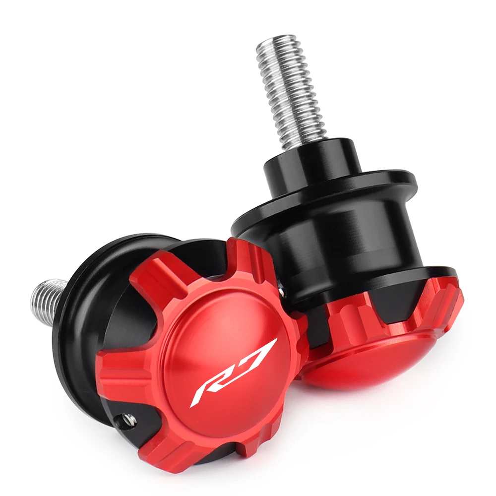 

For Yamaha YZFR7 YZF-R7 R7 2020-2021 Motorcycle CNC Swingarm Spools Stand Screws Slider Accessories 6MM