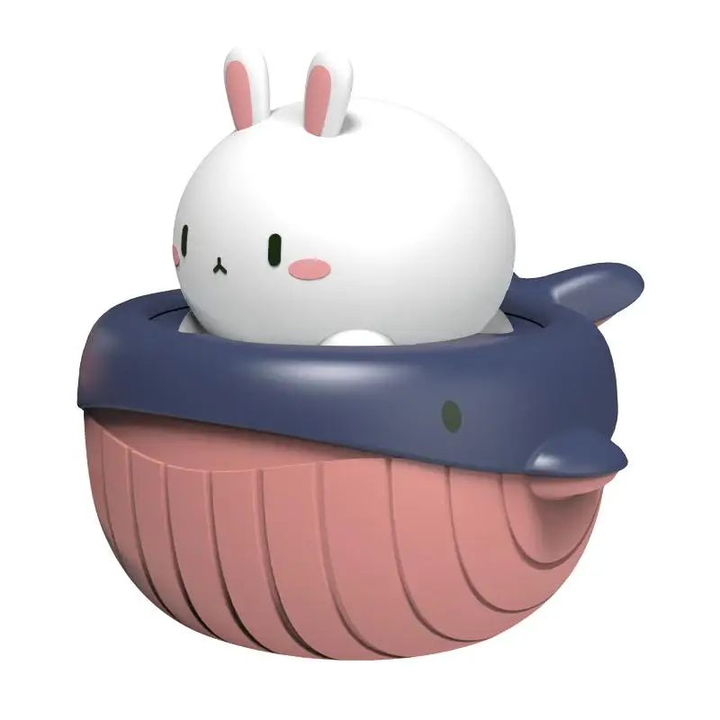 

Игрушки для ванны для мальчиков, милый кролик и Кит, игрушка для ванны, плавающие животные, белки, игрушки для малышей, ванной