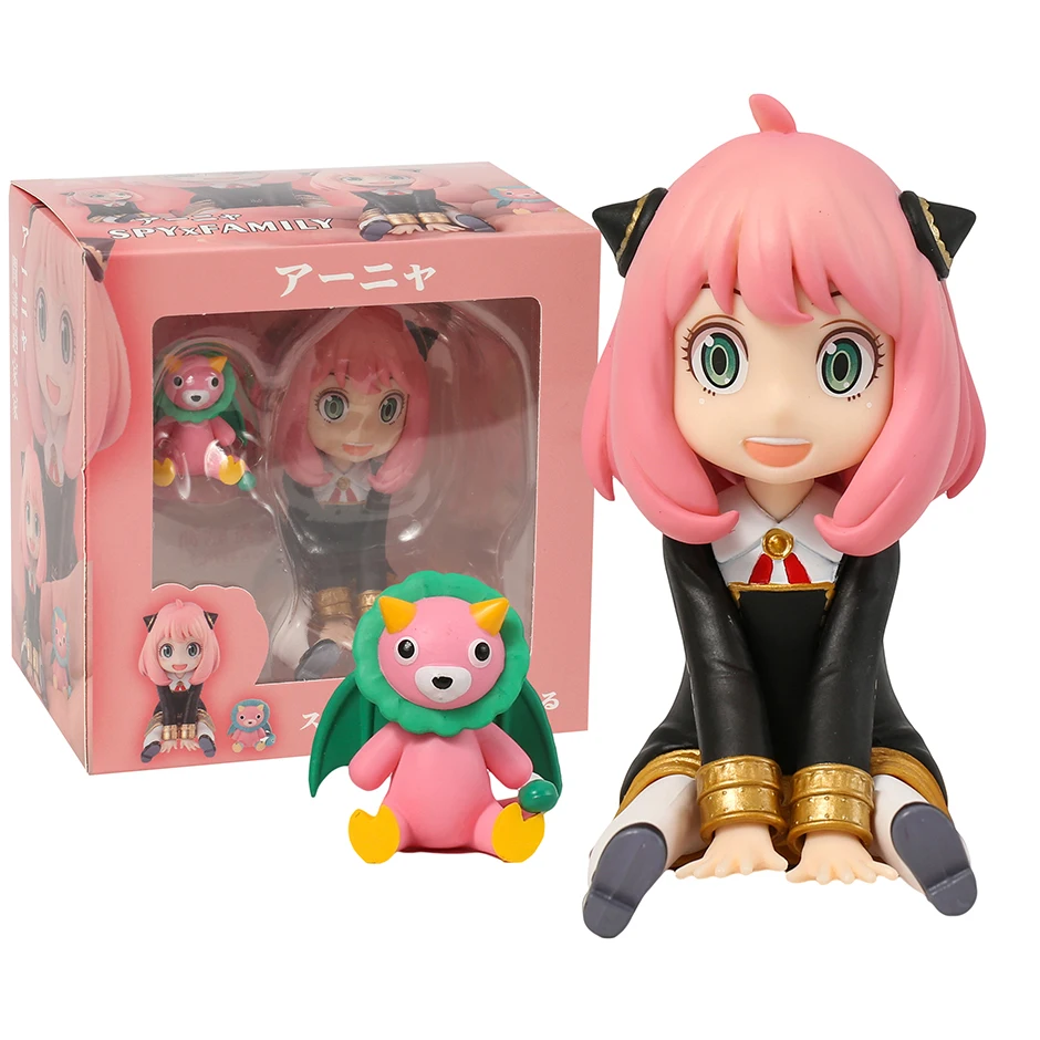

Anime Spy X Family Anya Forger PVC Figure Model Doll Toy Colletible Figurals