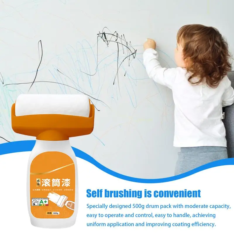 Латексная краска на водной основе для ремонта стен 500 г