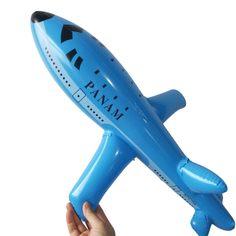 

Outdoor Fun Aircraft Cartoon Plane Inflatable Airliner PVC Plastic Balloons Planes Toys Ballon Kid Birthday Gift Classic Toy 1pc