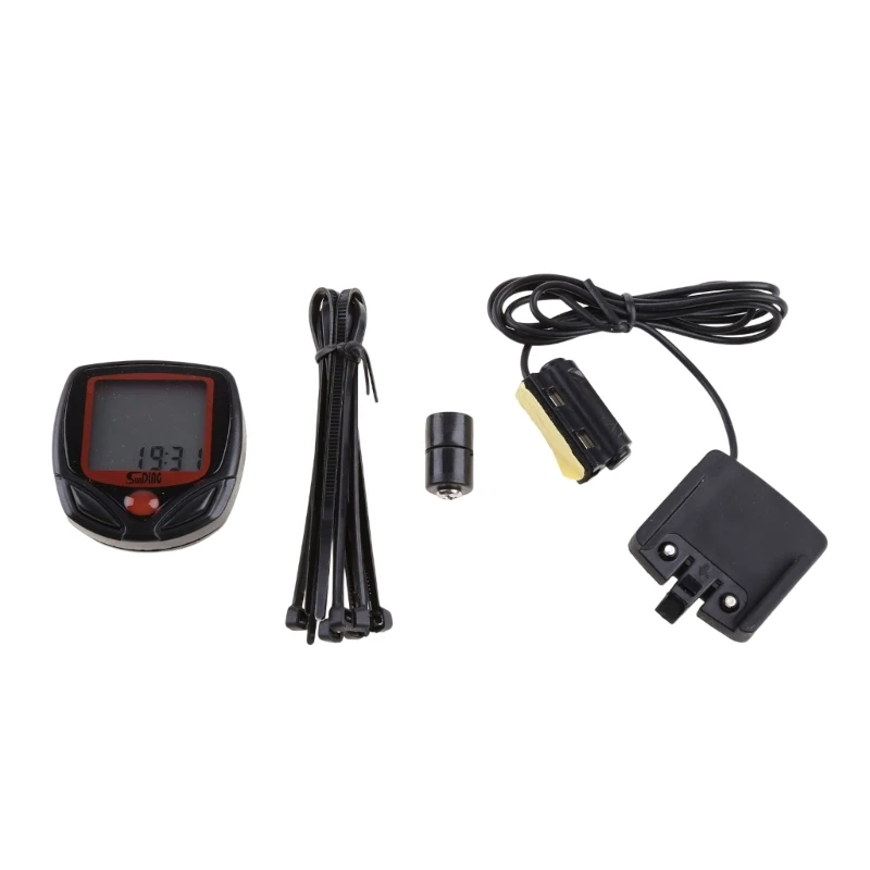 

Digital Speedometer Odometer LCD Waterproof Cycling Computer Speedometer