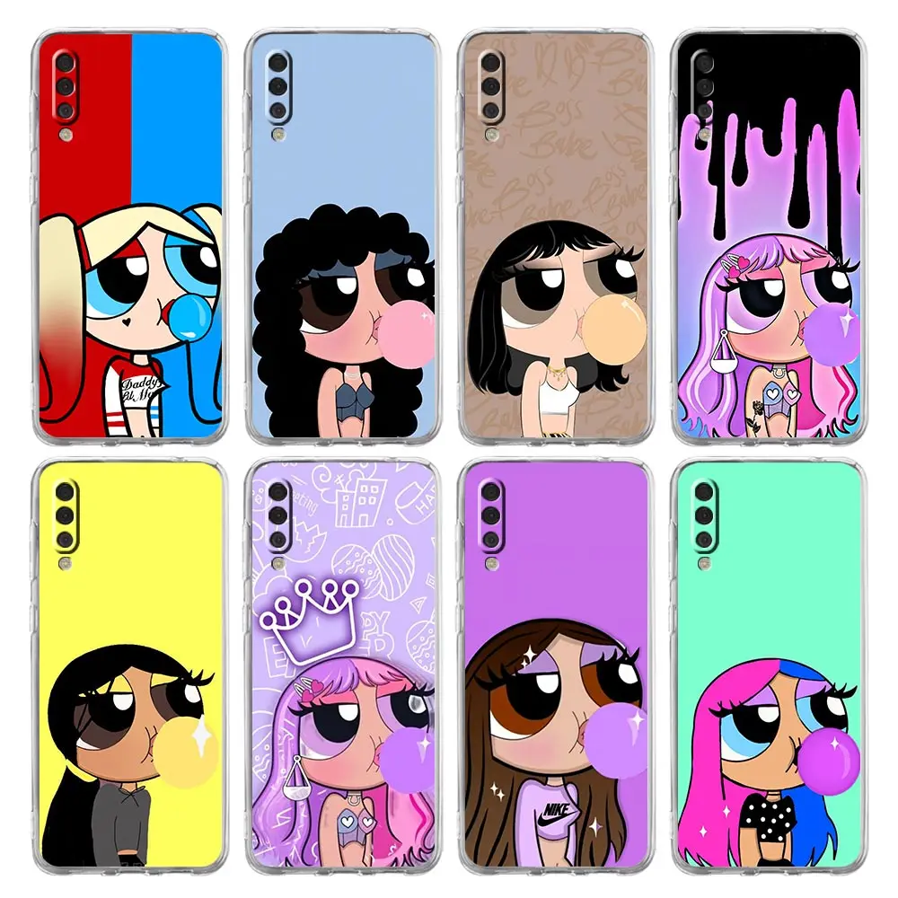 

Powerpuff Girls Anime Phone Case For Samsung Galaxy A50 A70 A20 A30 A40 A20E A10 A10S A20S A02S A12 A22 A32 A52S A72 5G Cover