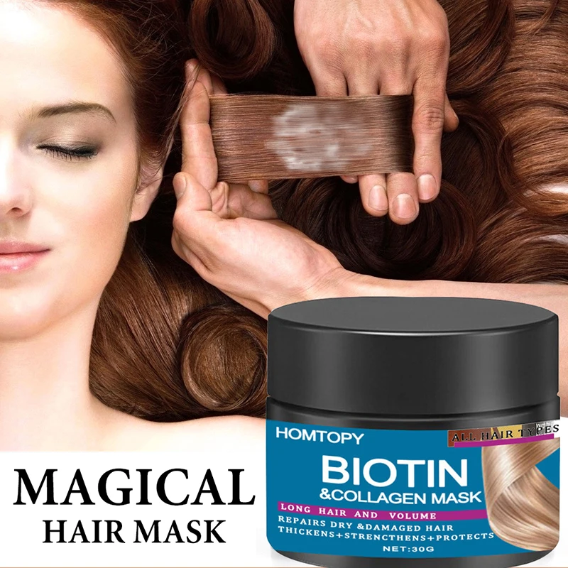 

Magical Hair Mask Keratin Correct Dry Damaged Restores Split Ends Nourishing Repair Damage Hair Root Growth Essence Conditioner
