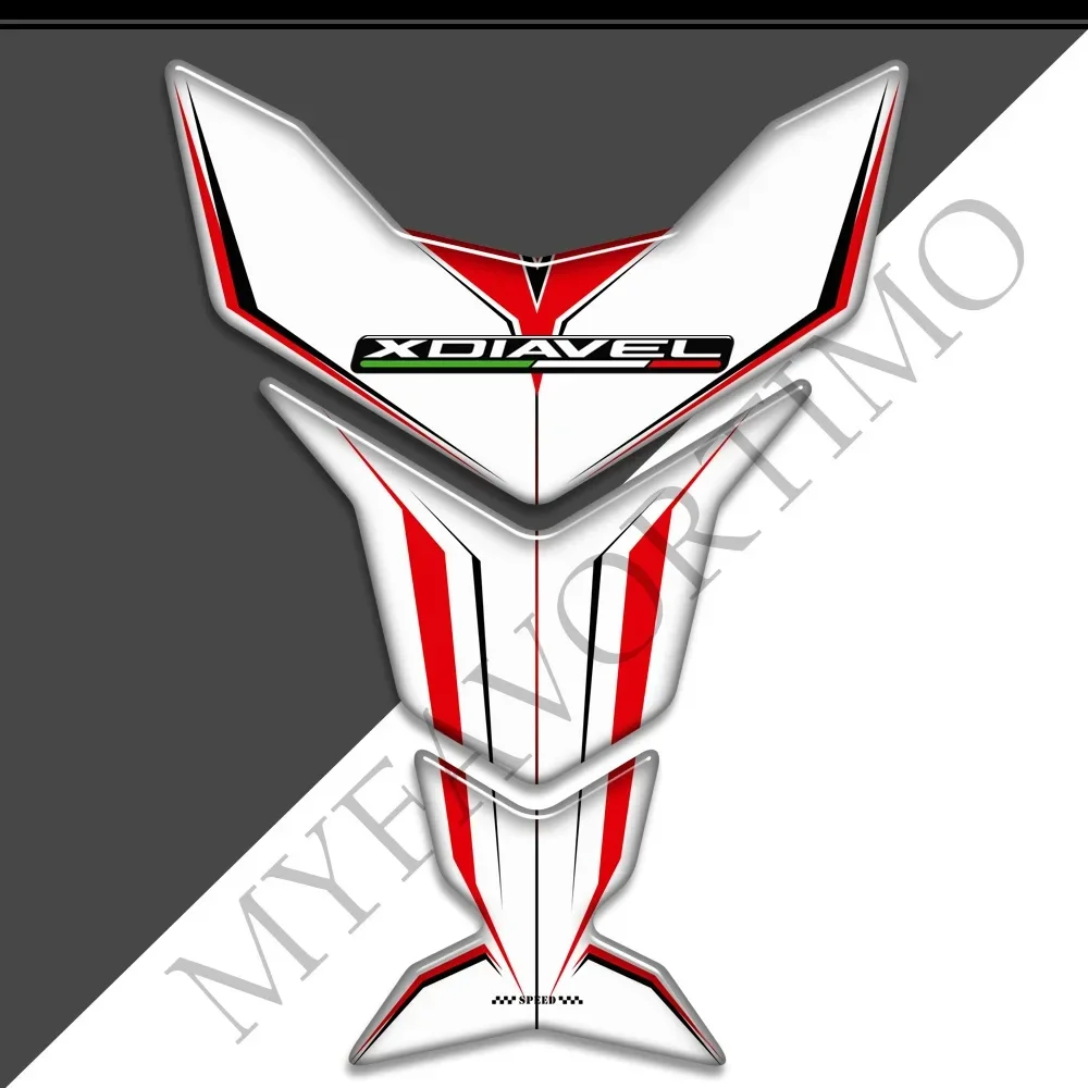 Защитные 3D наклейки для Ducati XDiavel S X дьябел 2015-2021 набор топливного масла наколенник