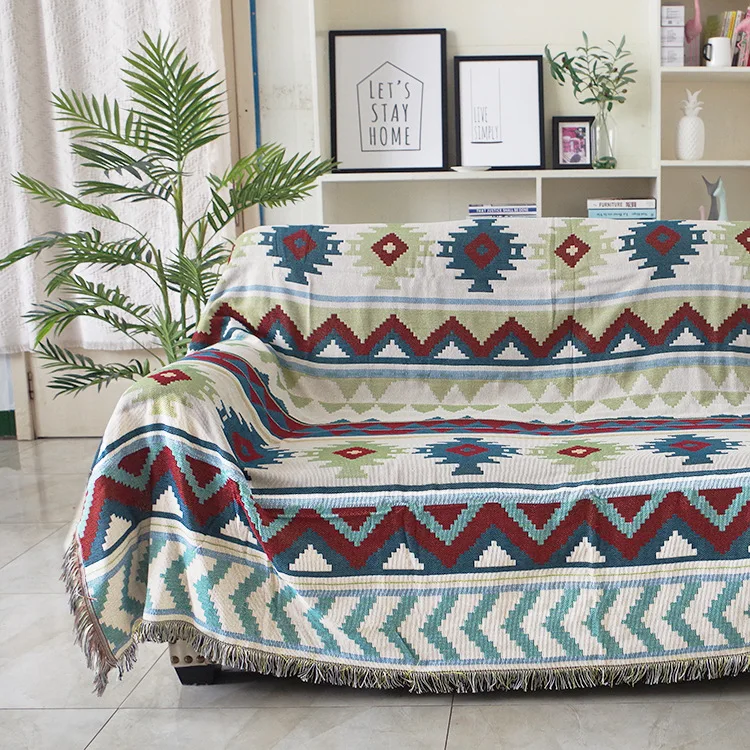 

Cover For Sofa Original Single Pop Line Blanket Tiger Chair Recliner Dust Bohemia furniture covers for living room