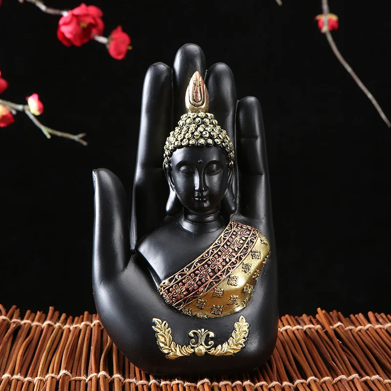 

Fortune Buddhism Hindu Ornaments Office Home Decoration Thailand Buddha Figurines Gift