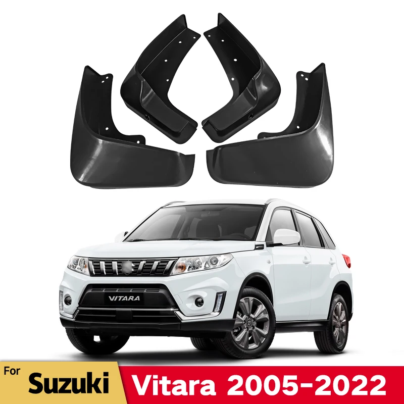 

Car Fender Mud Flaps For Suzuki Vitara Grand Escudo LY 2005-2022 Splash Guards MudFlaps Front Rear Mudguards Auto Accessories