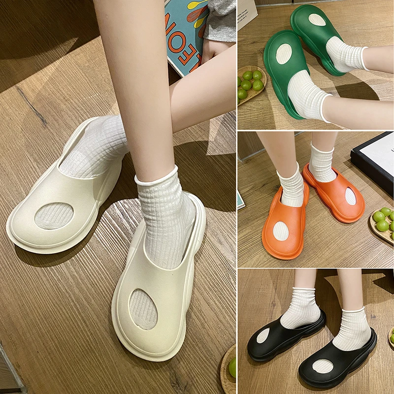 

WHNB 2022 NEW Summer Men Slippers Designer Hot Sale Casual Shoes Flip Flops Beach Sandals Outdoor Home Bathroom Couple Slipper