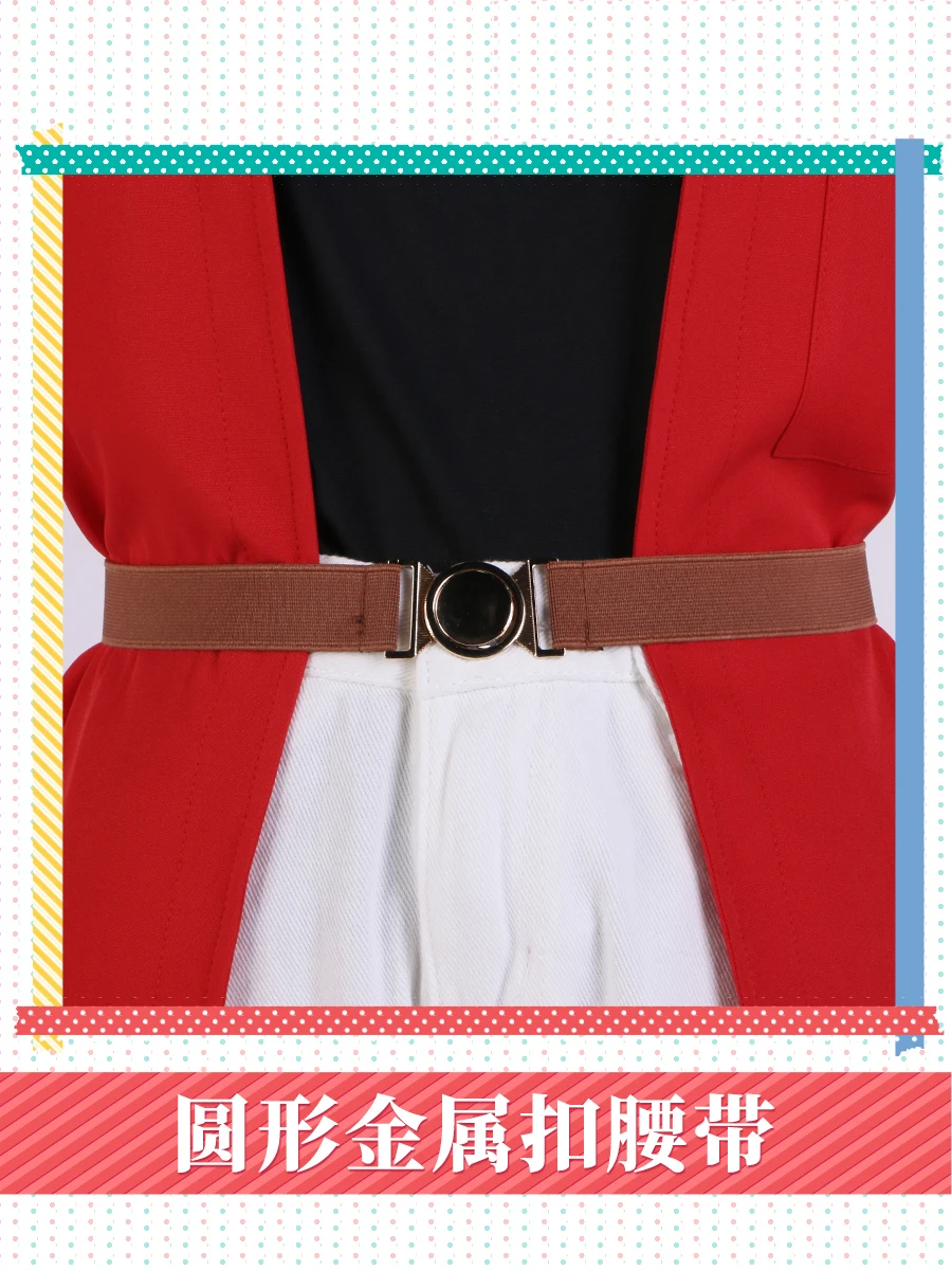 Костюм для косплея аниме Lycoris Recoil nishikier Chisato женское милое красное платье костюм