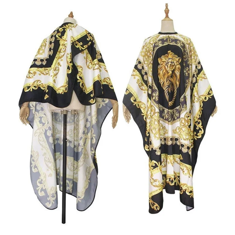 

Водонепроницаемая Парикмахерская, искусственная кожа, домашний халат, фартук, накидка для стрижки волос, платье для парикмахерской с регул...