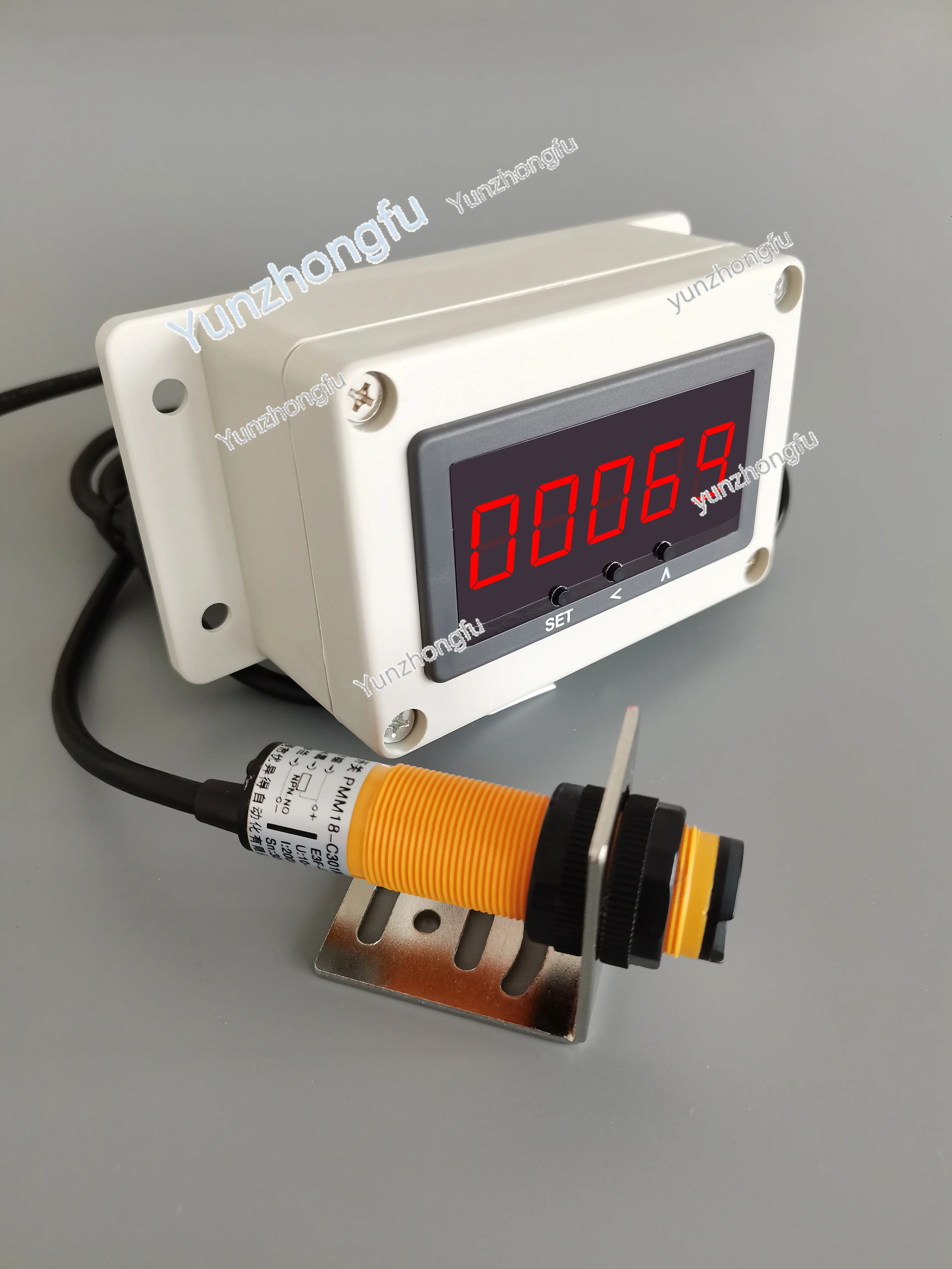 

Automatic Induction Infrared Counter Intelligent Electronic Digital Display Register