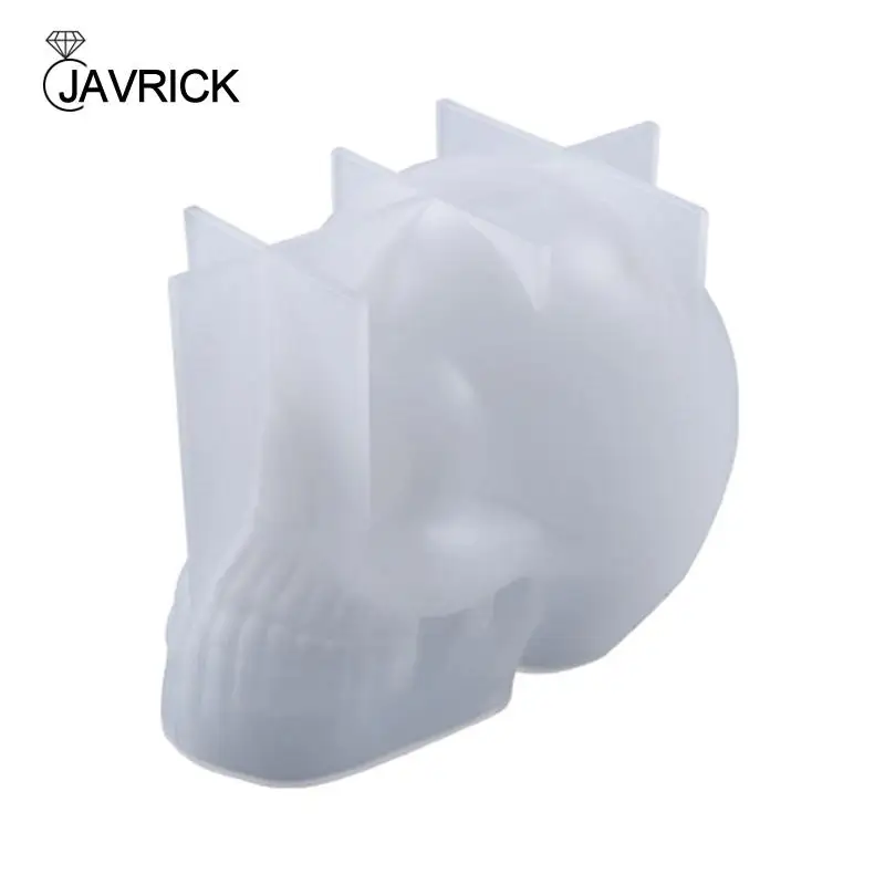 

Home Decorations Silicone Mould Handmade Skull for Head Ornaments Epoxy Resin Mo