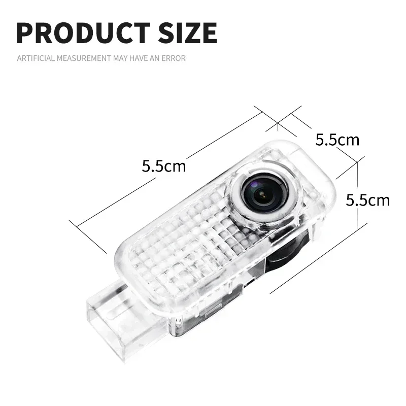 2 шт. HD лампа приветствия двери автомобиля светодиодная проектора для Audi SLINE QUTTRO S2