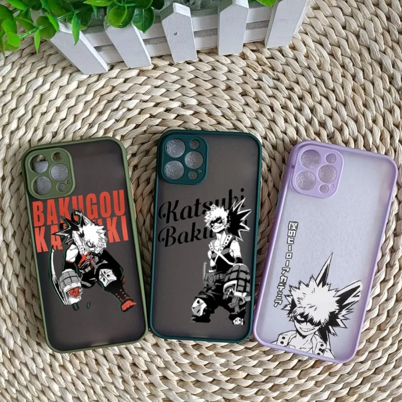 

Чехол Bakugou Katsuki для телефона IPhone 14 13 12 11 Mini Pro Max XS X Max XR 8 7 Plus SE 2022, Кожаный цветной чехол для телефона