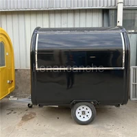remolques food truck the dining car carrito de hot dog ice cream popsicle cart with grill and refrigerator